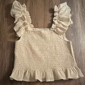 Ruffled Crop Top